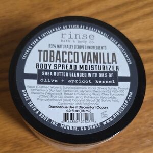 Rinse Tobacco Vanilla Body Spread Moisturizer